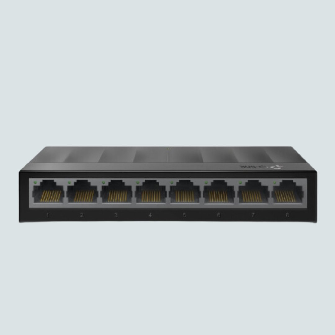 Charger l'image dans la galerie, Switch Réseau Ethernet TP - Link LS1008G 8 ports Gigabit 10/100/1000Mbps - TP - LINK - Binaa