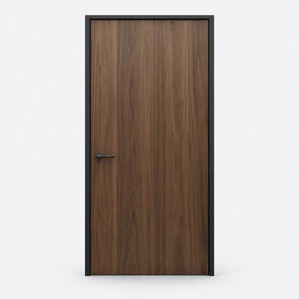 Porte en bois pour serrure intelligente au Maroc