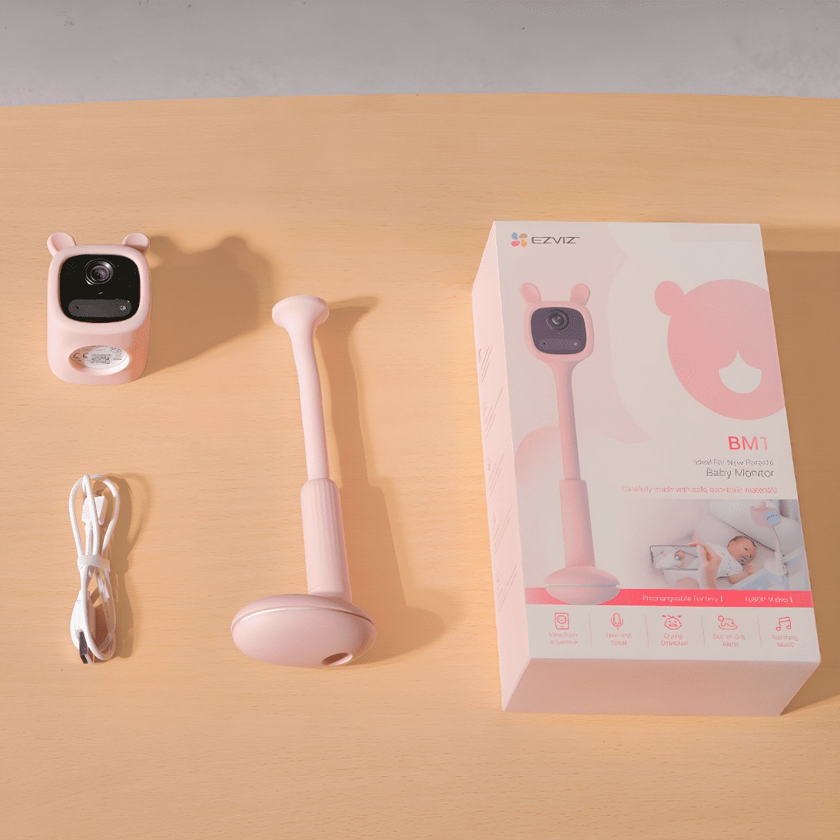 Caméra intelligente de surveillance d’intérieur bébés Babyphone Ezviz BM1 - EZVIZ - Binaa