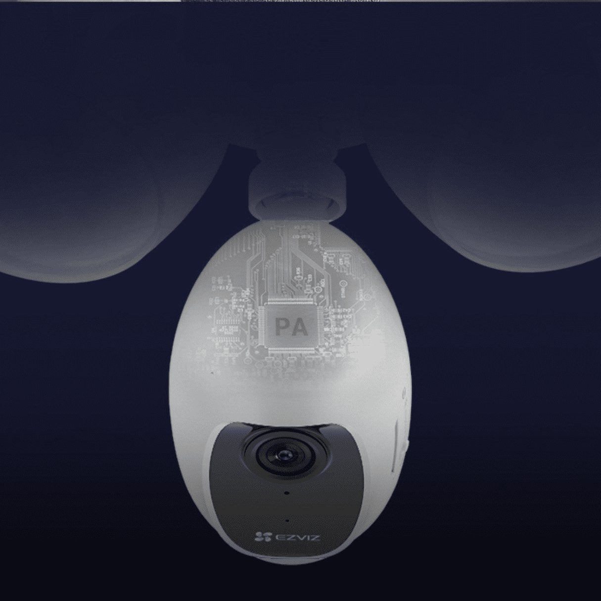 Caméra intelligente de surveillance extérieure éclairage Intégré Ezviz LC1C - EZVIZ - Binaa