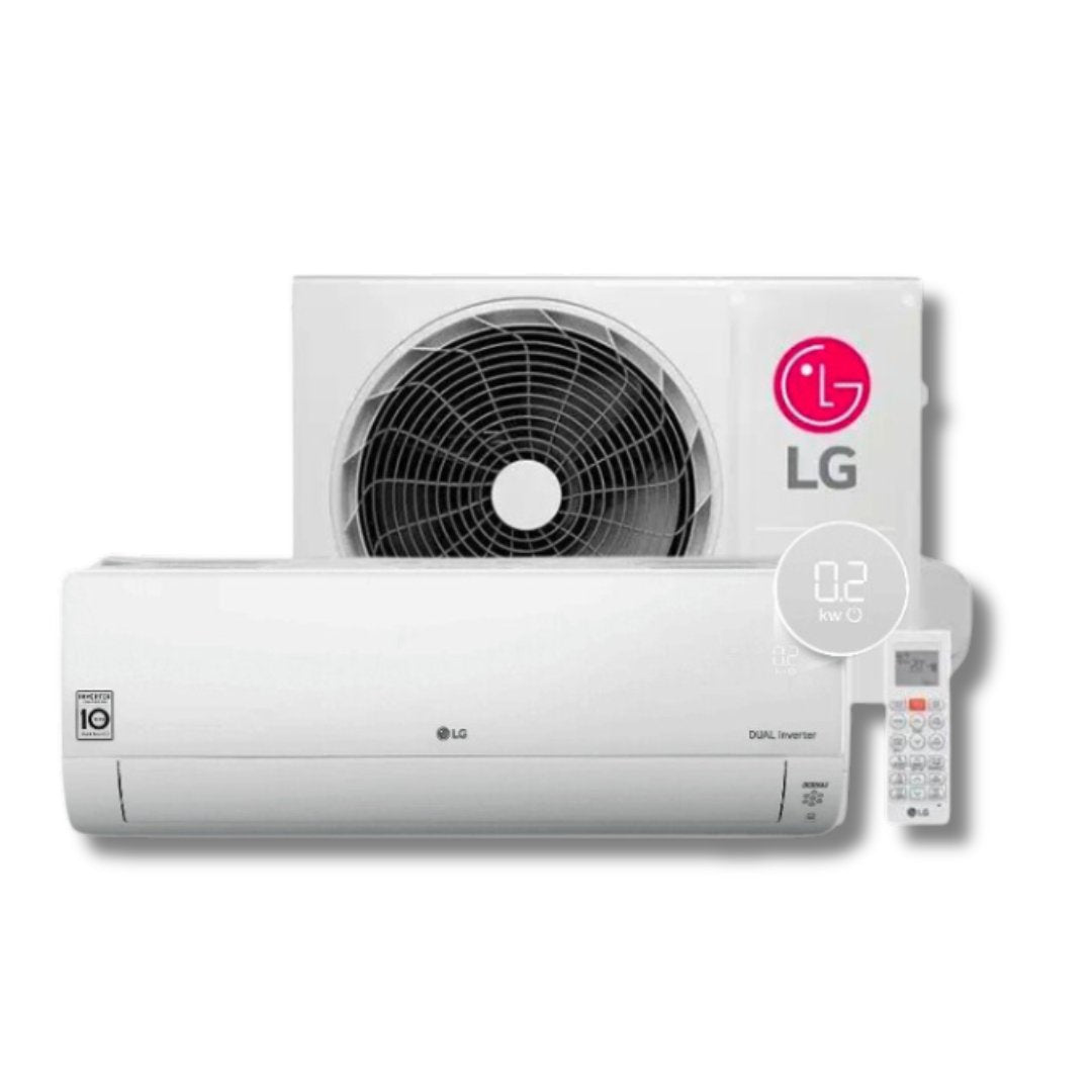 Climatiseur Mono Split LG Smart Inverter 9000 BTU D10AW - LG - Binaa