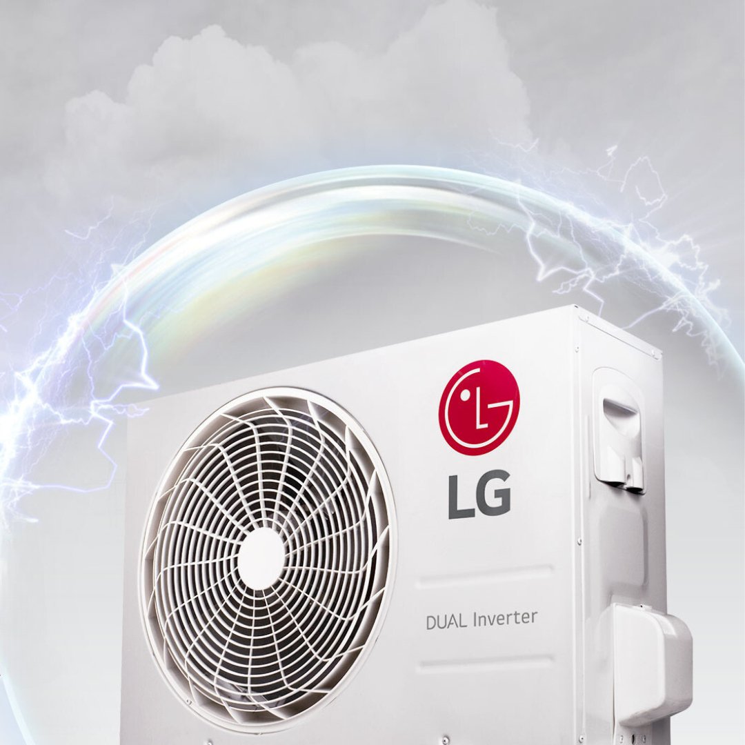 Climatiseur Mono Split LG Smart Inverter 9000 BTU D10AW - LG - Binaa