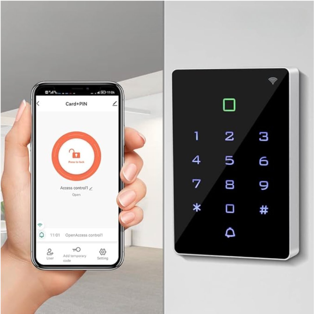 Digicode connecté Wifi KeyPad Touch - KEYPAD - Binaa