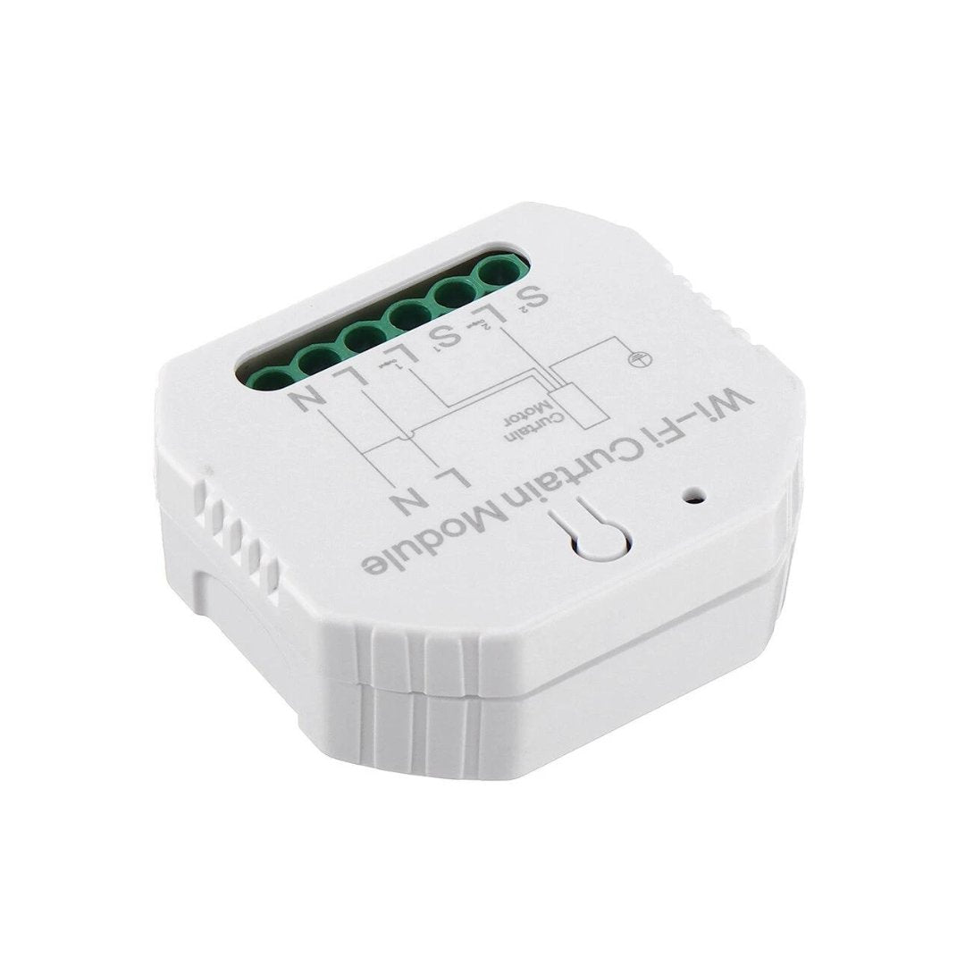 Interrupteur commutateur contrôleur module intelligent de rideau connectée Wi-Fi RF MoesHouse MS-108 compatible avec Tuya Smart App, Alexa, Google Home et Siri [MoesHouse] - MOESHOUSE - Binaa