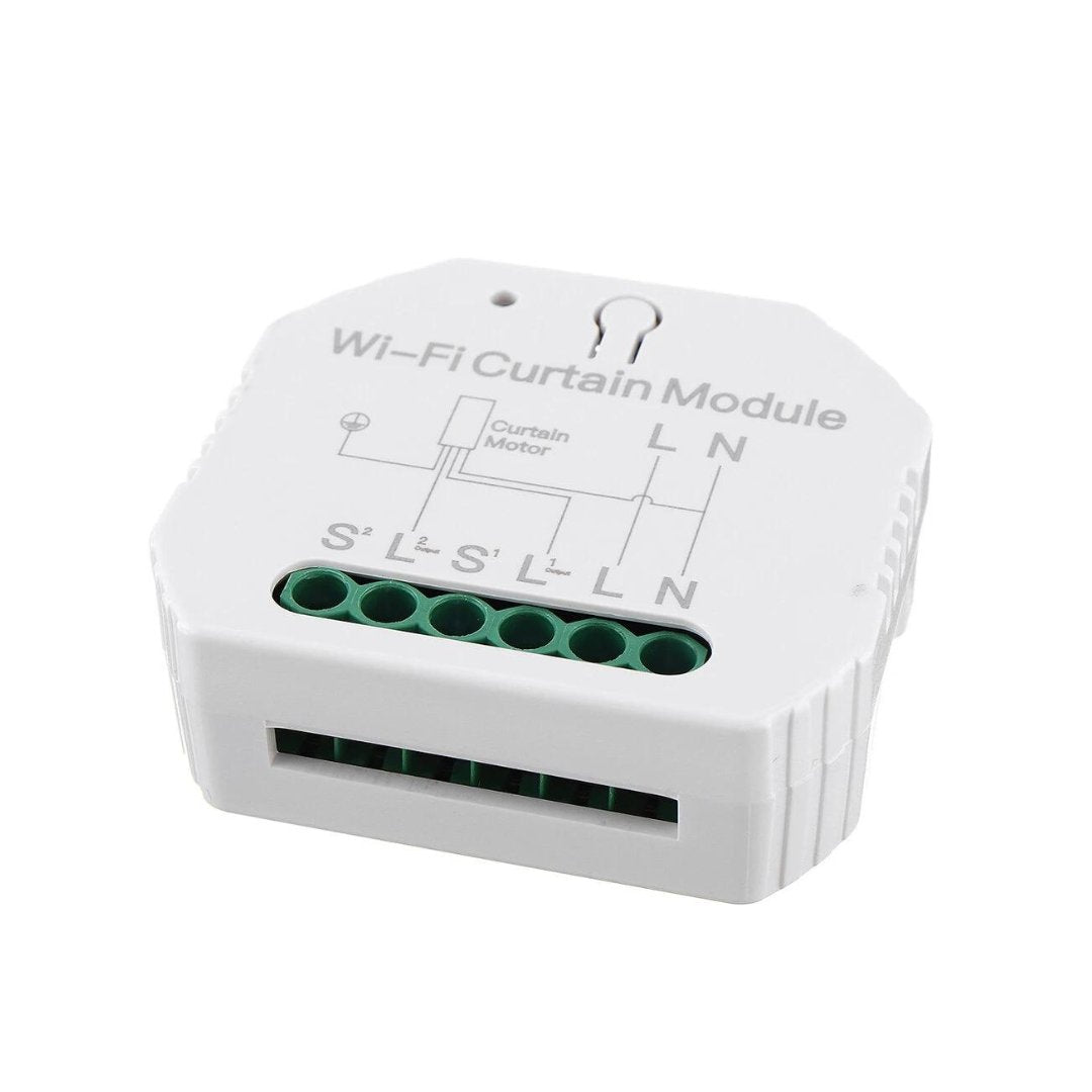 Interrupteur commutateur contrôleur module intelligent de rideau connectée Wi-Fi RF MoesHouse MS-108 compatible avec Tuya Smart App, Alexa, Google Home et Siri [MoesHouse] - MOESHOUSE - Binaa