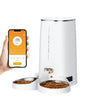 Mangeoire distributeur automatique croquettes 2 bols 4L Rojeco Wifi - ROJECO - Binaa