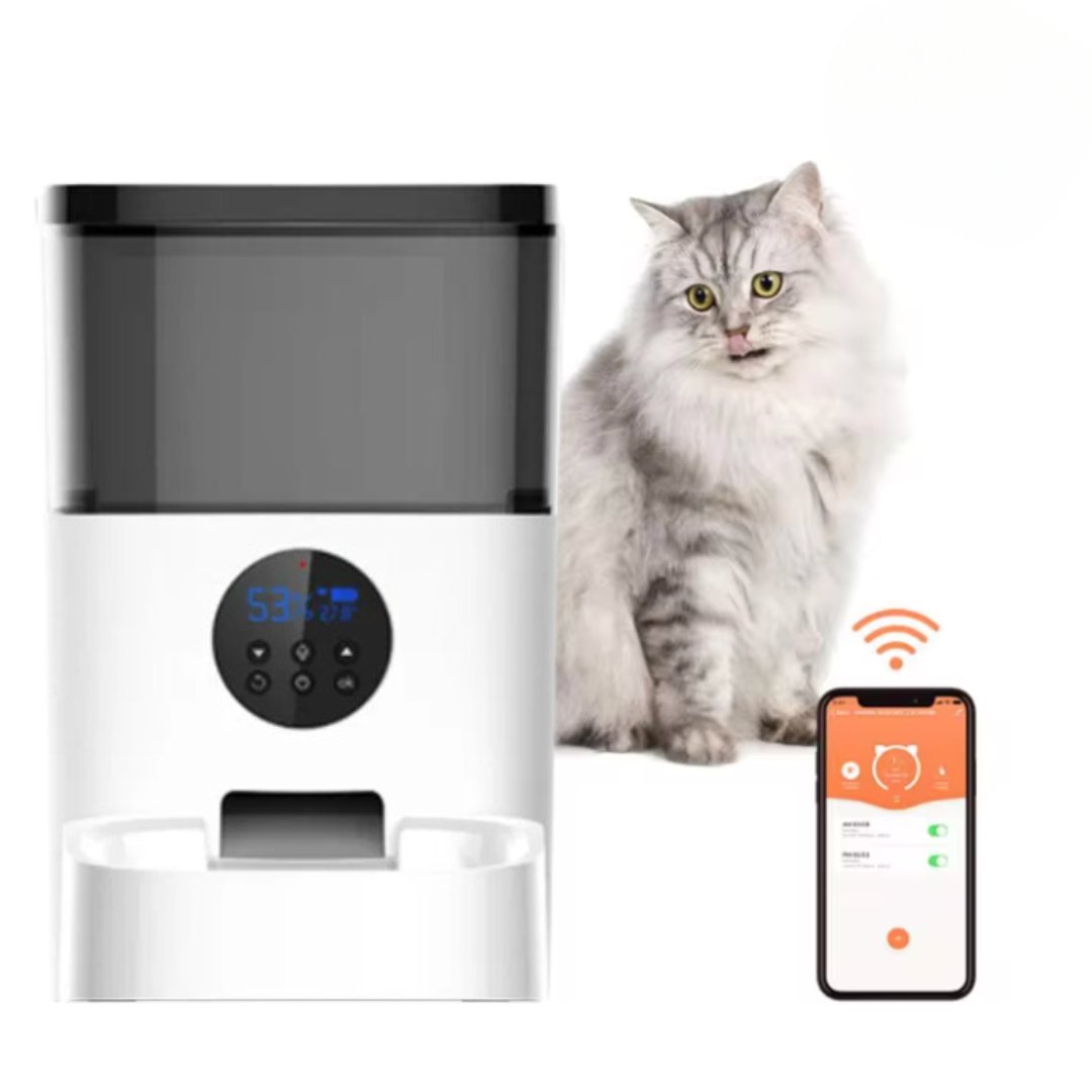 Mangeoire distributeur automatique croquettes PetGuard Lite Wifi - PETGUARD - Binaa