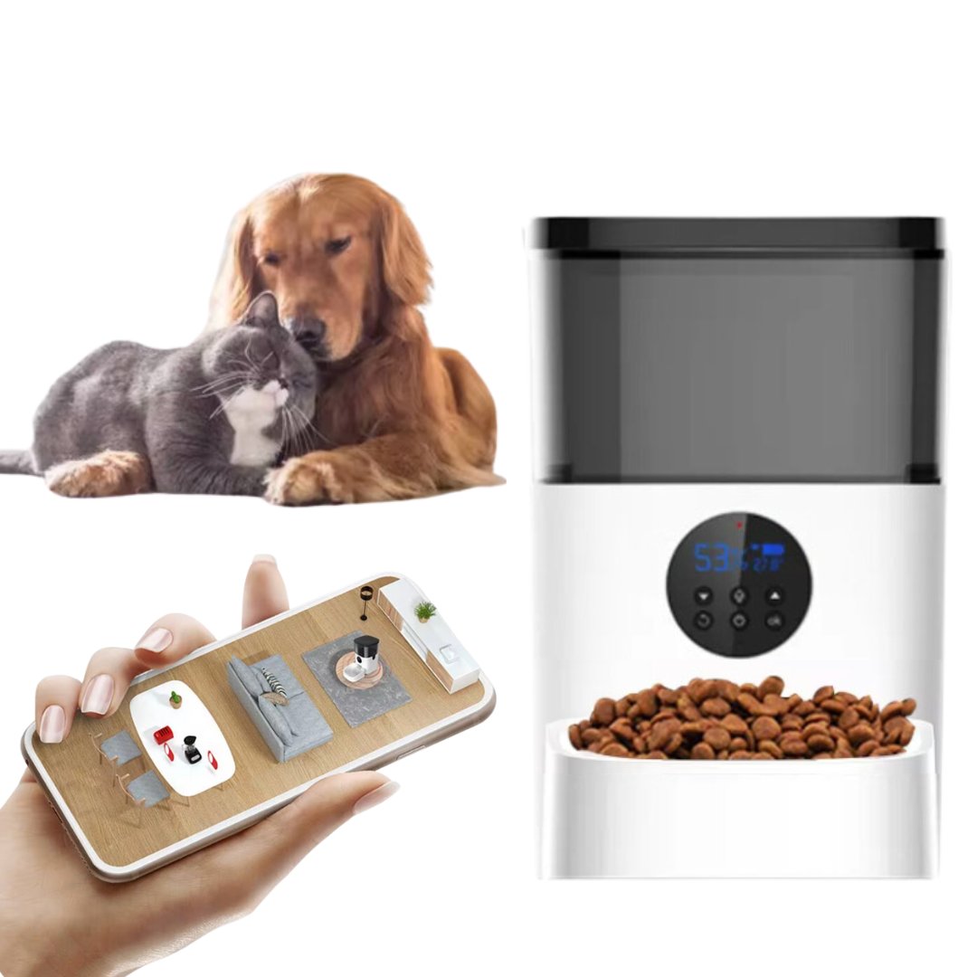 Mangeoire distributeur automatique croquettes PetGuard Lite Wifi - PETGUARD - Binaa