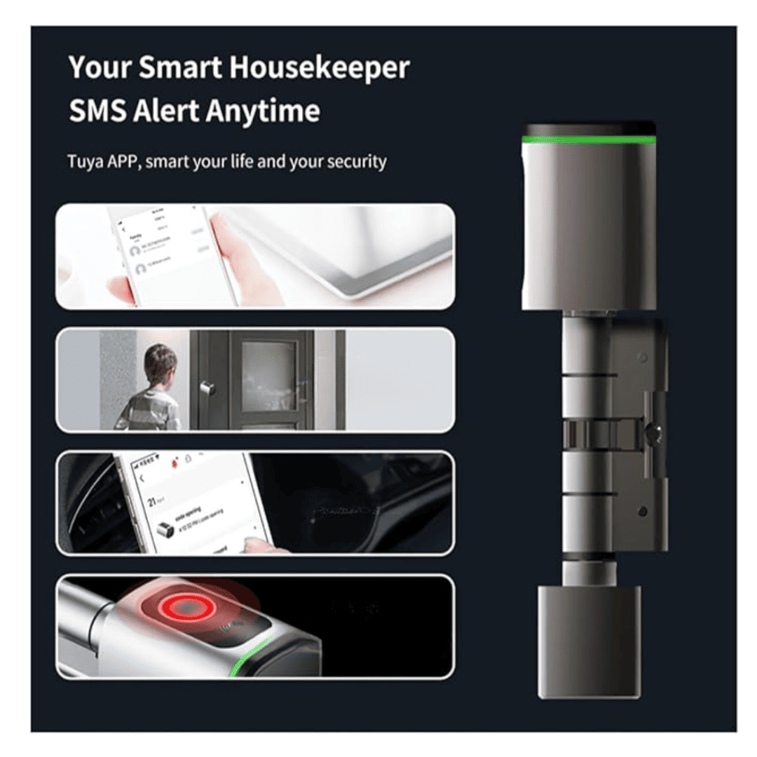 Serrure intelligente CoreLock Pro Wifi - TUYA - Binaa