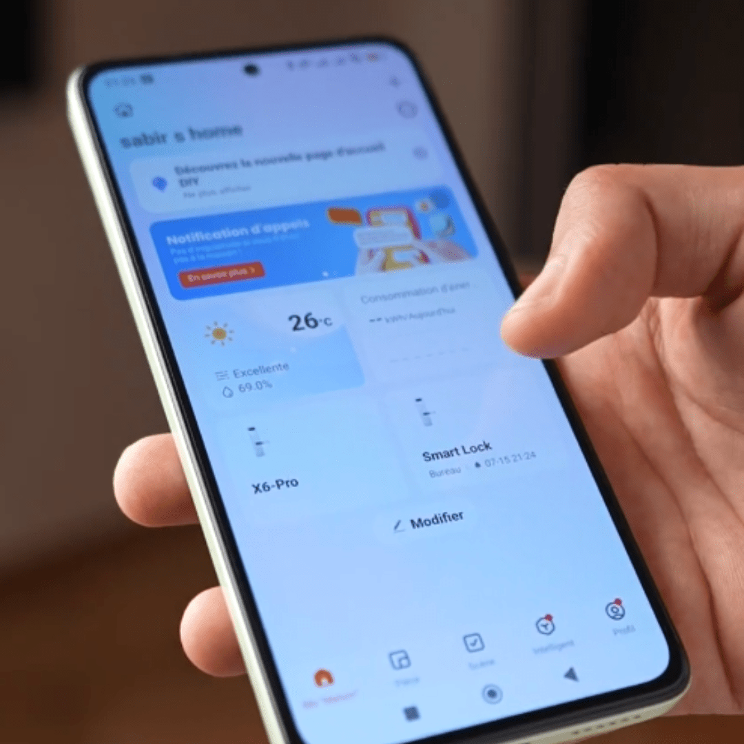 Serrure intelligente Elite Pro Face ID - TUYA - Binaa