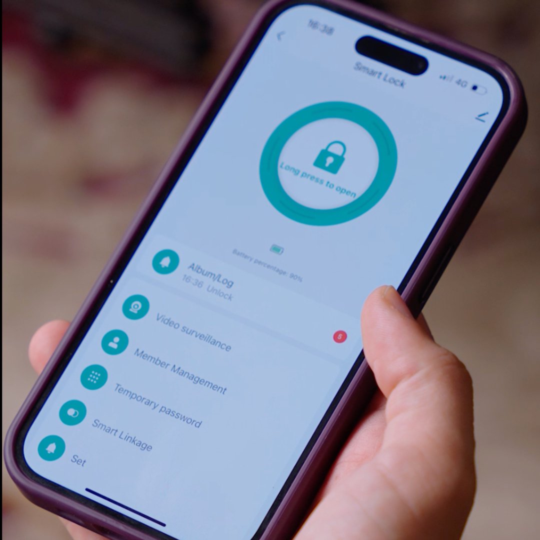 Serrure intelligente K10 Face ID - TUYA - Binaa