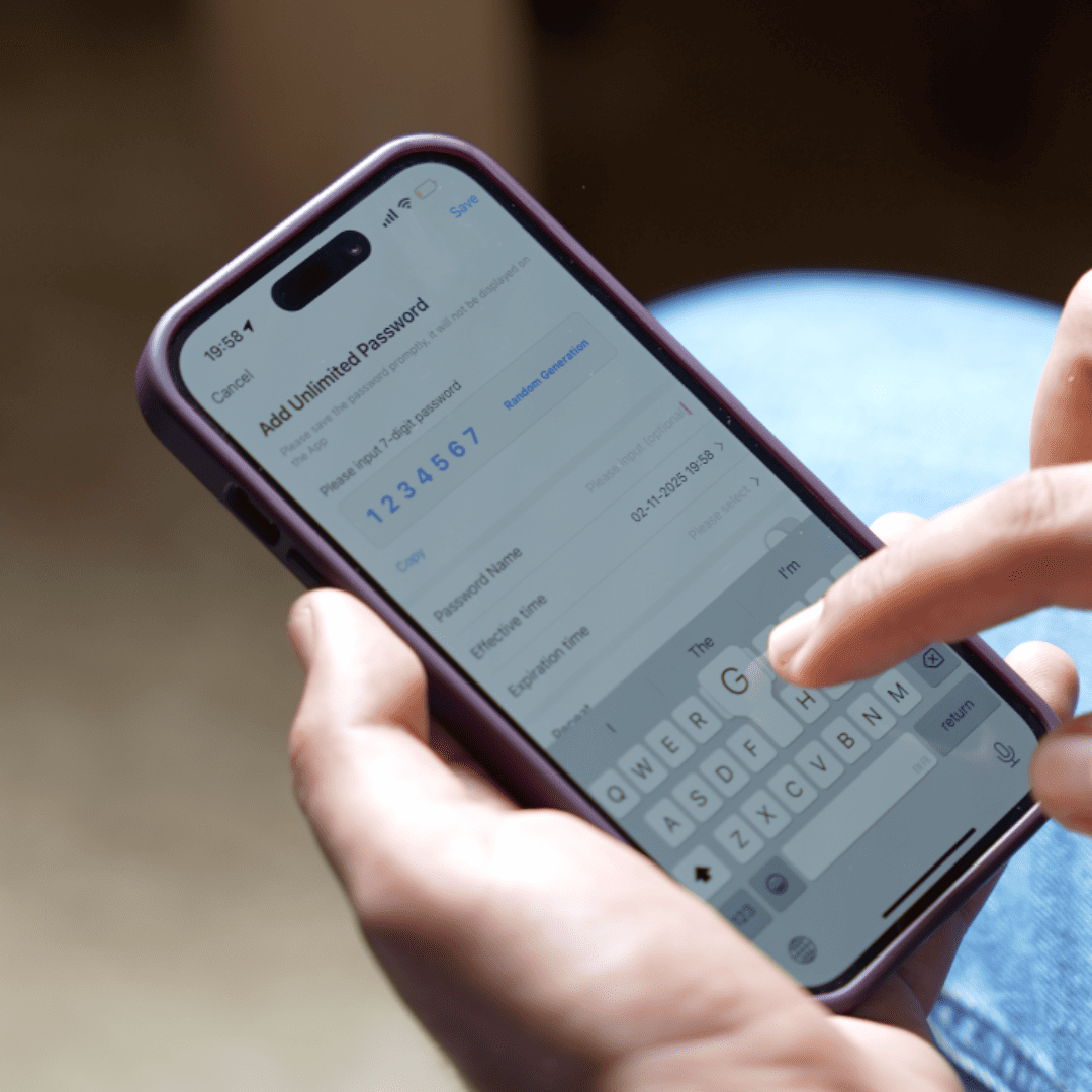 Serrure intelligente K10 Face ID - TUYA - Binaa