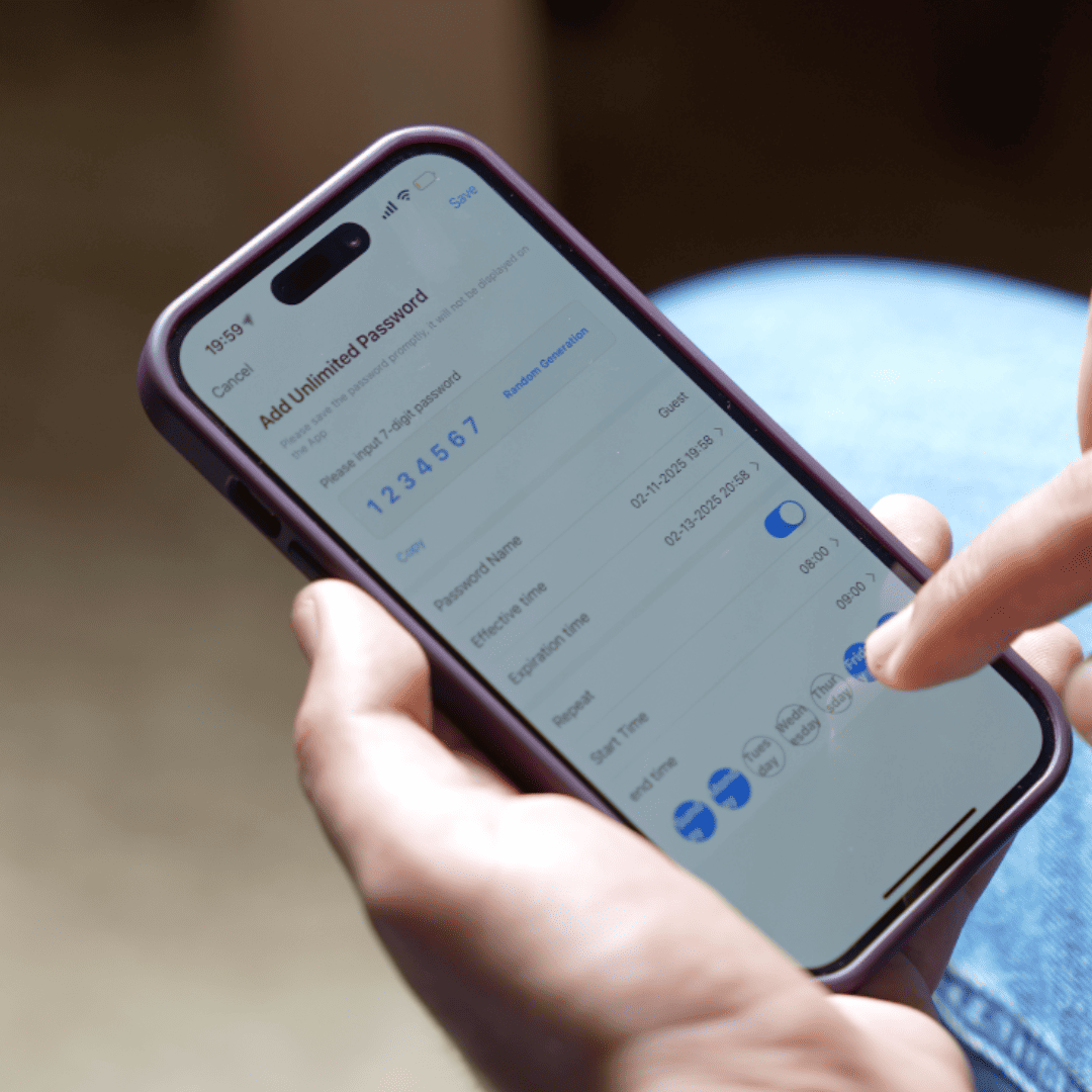 Serrure intelligente K10 Face ID - TUYA - Binaa