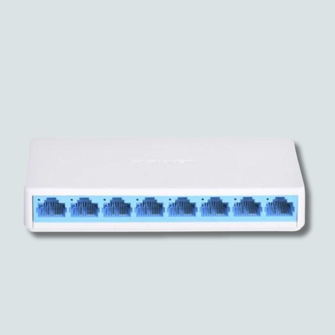 Switch Réseau Ethernet Mercusys MS108 8 ports 10/100Mbps - MERCUSYS - Binaa