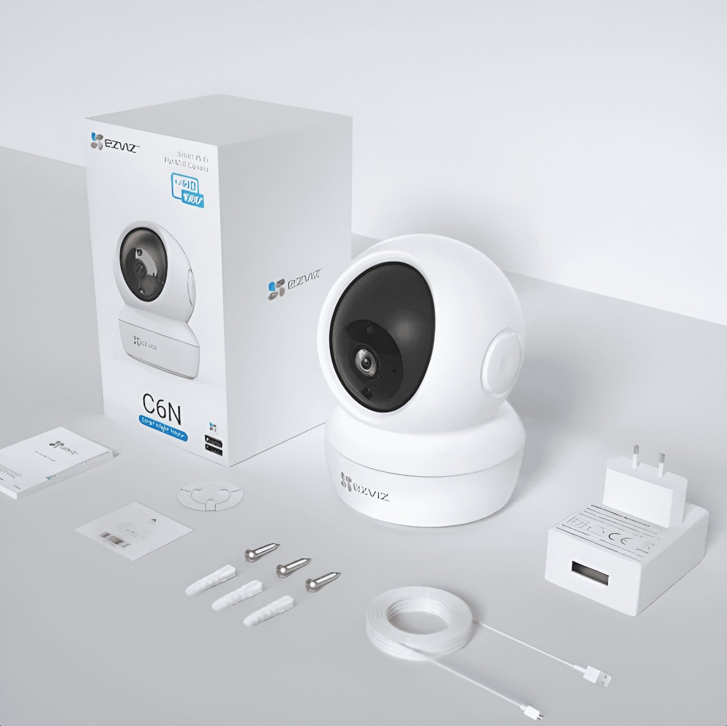 Caméra de surveillance d'intérieur intelligente Ezviz C6CN Wi-Fi Full HD [EZVIZ] - EZVIZ - Binaa