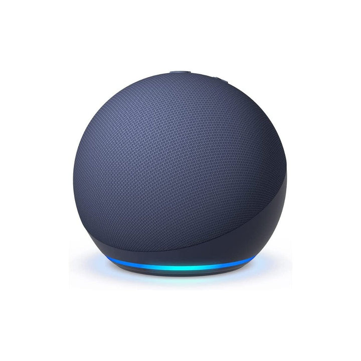 Enceinte connectée assistant vocal Alexa Echo Dot 5ème génération - Deep Sea Blue [AMAZON ECHO] - AMAZON ECHO - Binaa