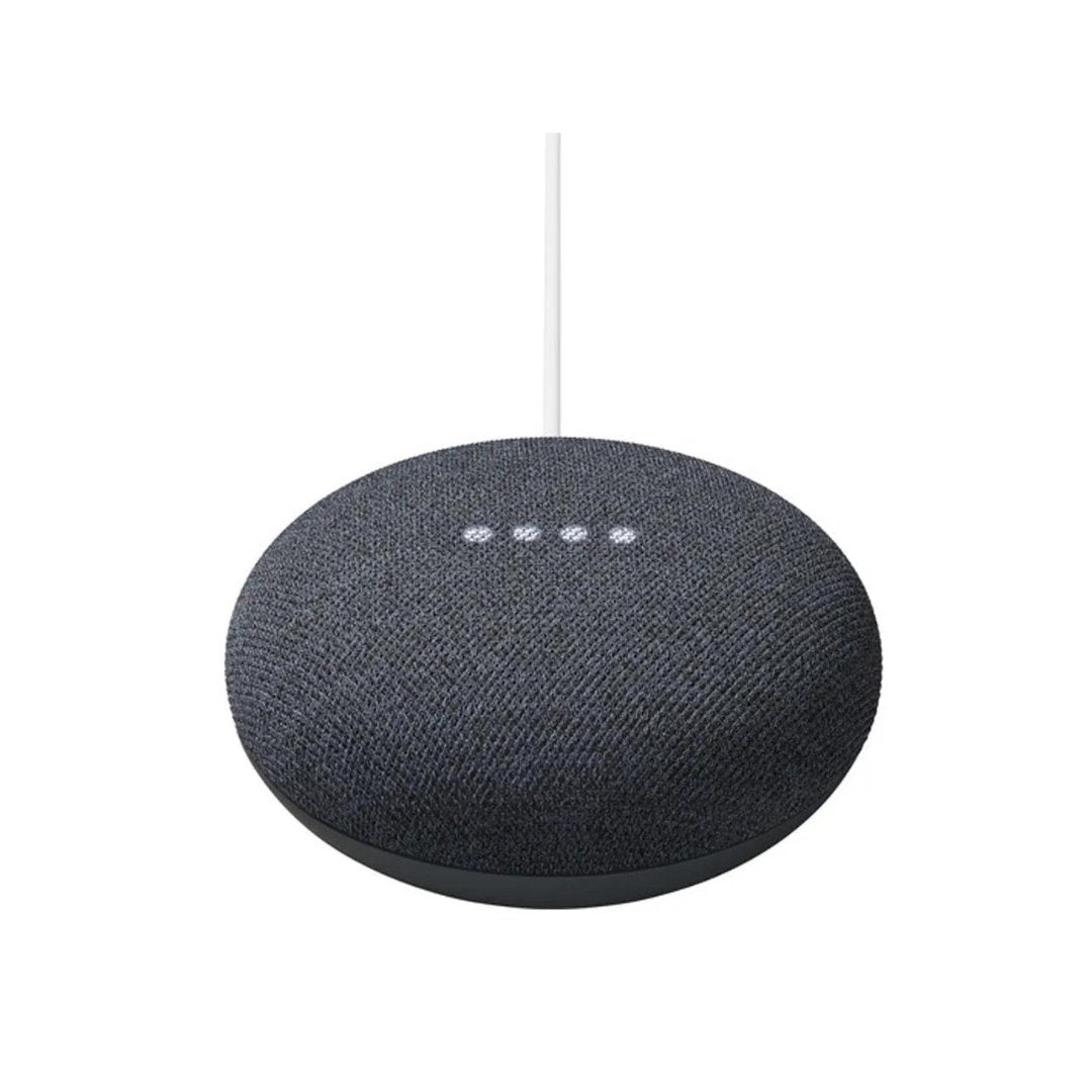 Enceinte connectée assistant vocal Google Nest Mini 2ème génération - Charcoal [GOOGLE] - GOOGLE - Binaa
