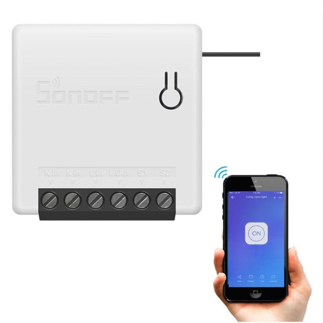 Interrupteur Wi-Fi SONOFF DIY MINI R2 10A compatible avec Alexa, Google Home et Siri [SONOFF] - SONOFF - Binaa