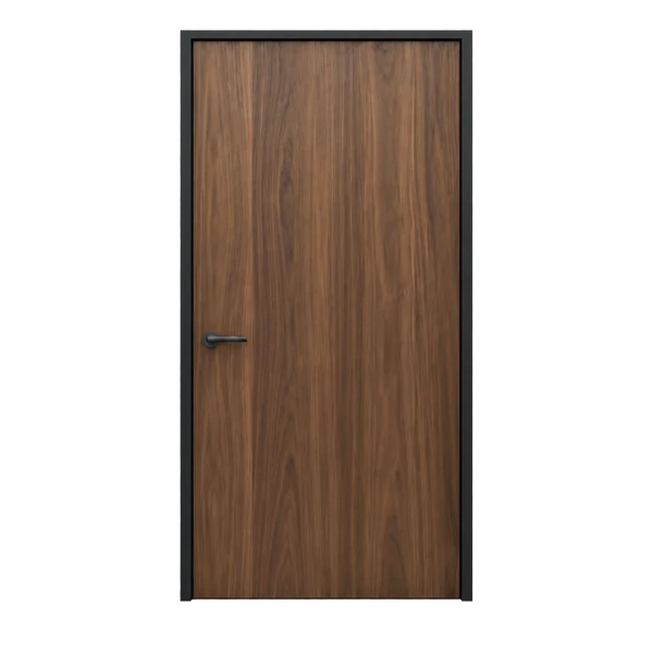 Porte en bois pour serrure intelligente au Maroc