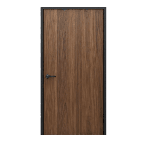Porte en bois pour serrure intelligente au Maroc